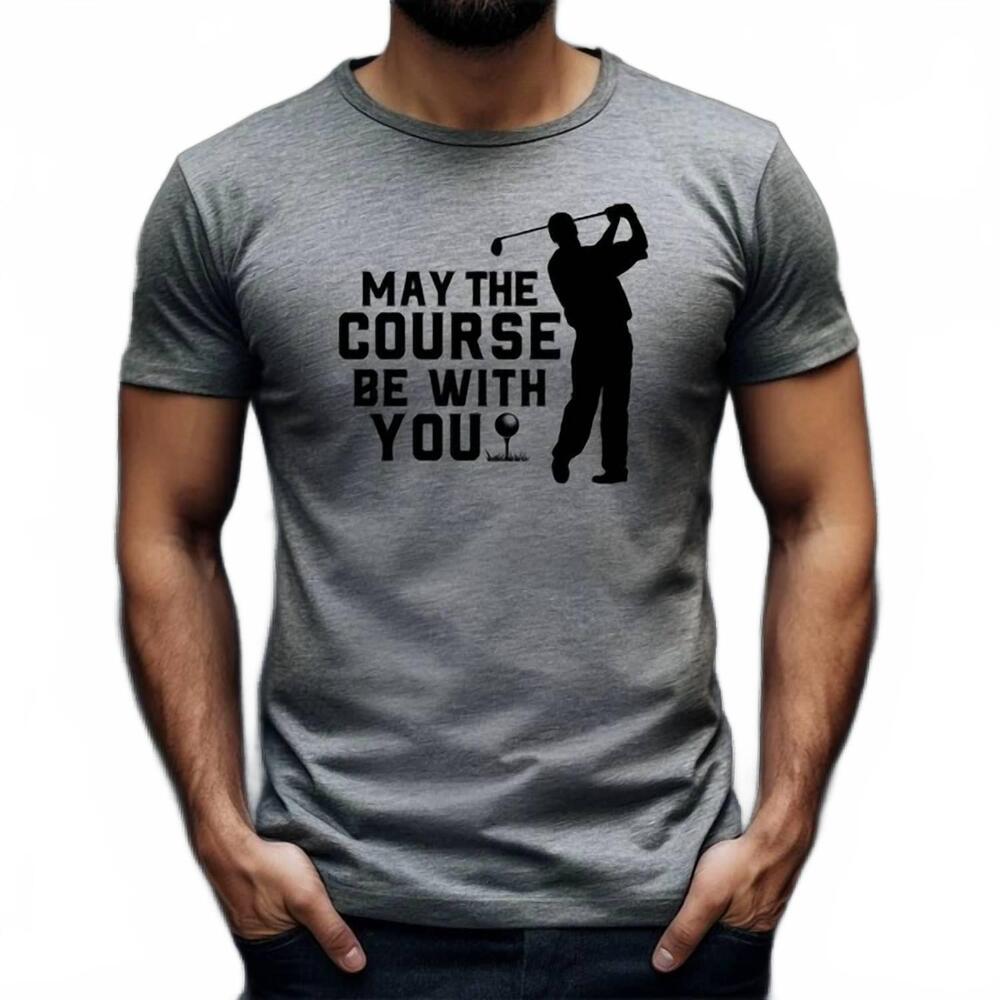 NEW MILLY BELLES may the course shirt in heather grey